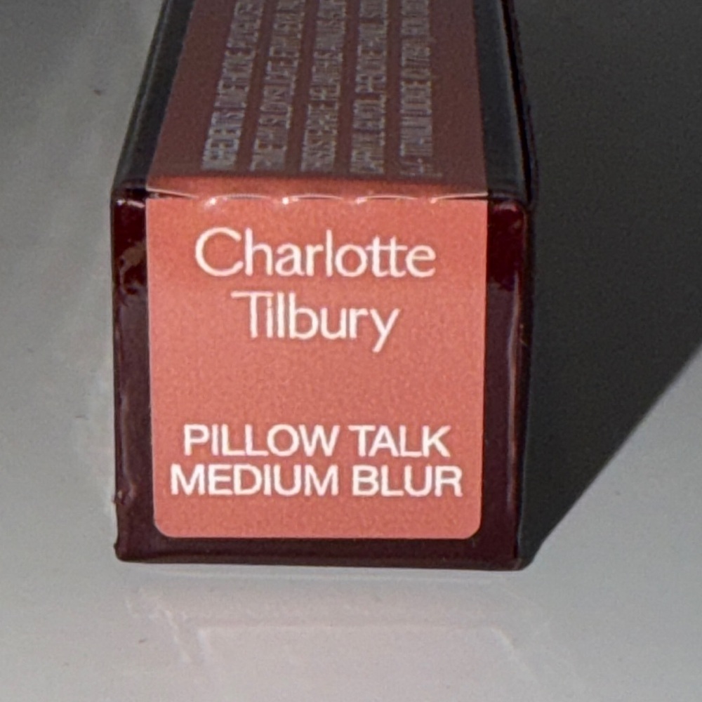 Charlotte Tilbury Airbrush LipBlur Matte Liquid Lipstick/PILLOW TALK MEDIUM NIB! - Picture 13 of 13